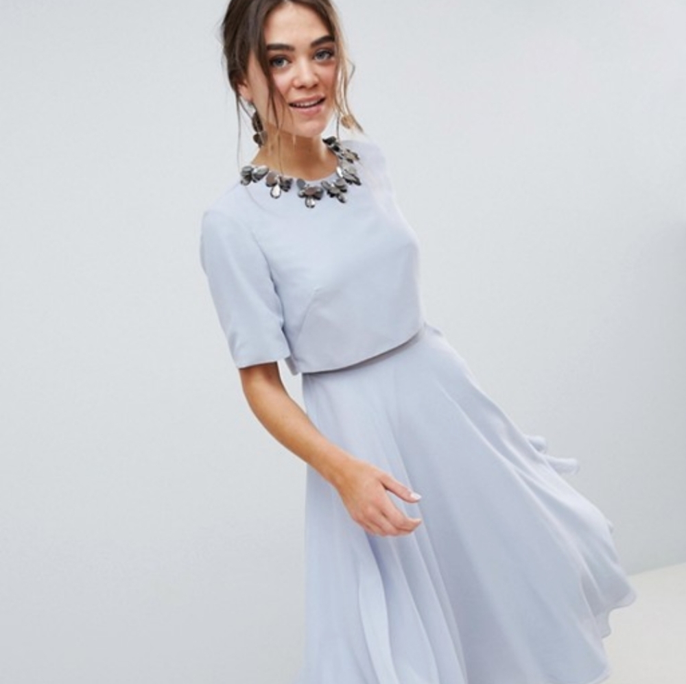 SOLD ON MERCARI ASOS Embellished Dress - Picture 1 of 6